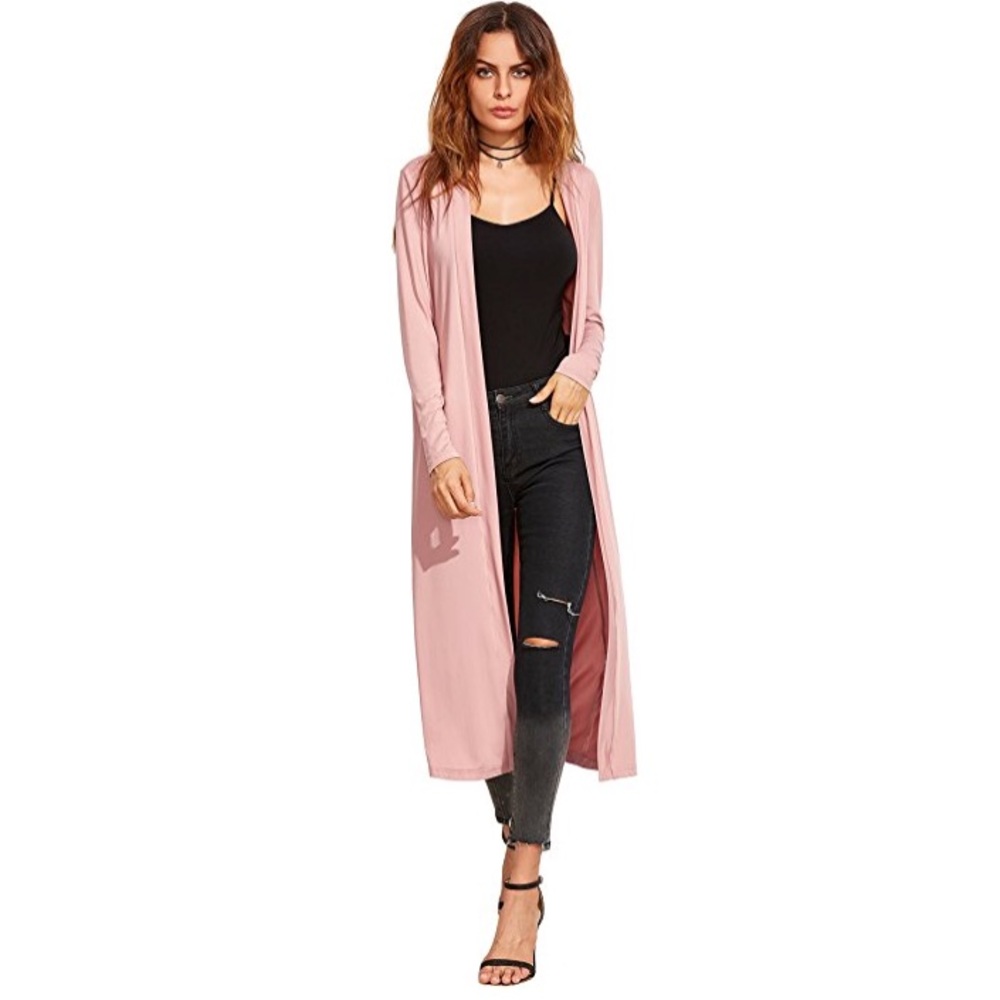 🍬LILLY Womens Blush Maxi Cardigan🍬